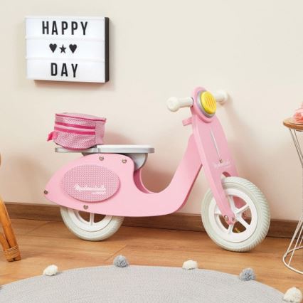 Janod - Kinderloopfiets VESPA roze