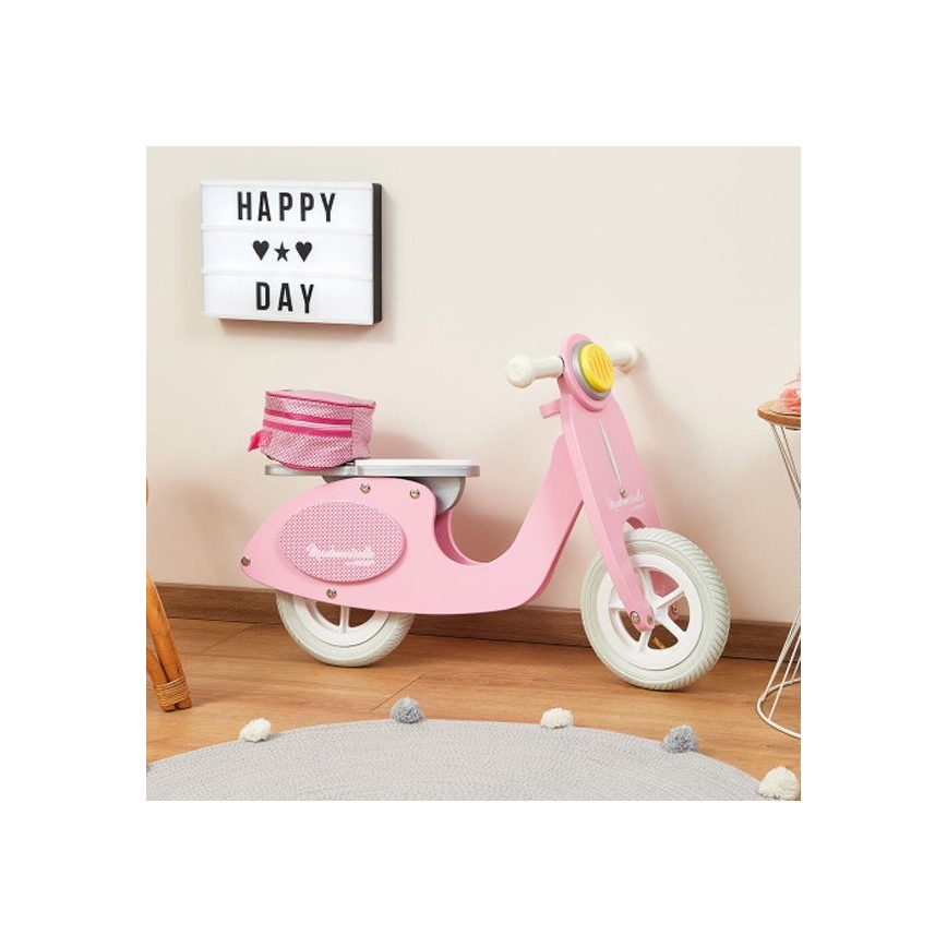 Janod - Kinderloopfiets VESPA roze
