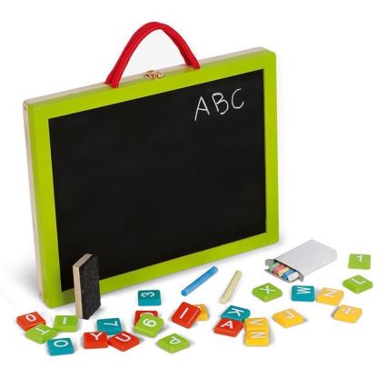 Janod - Koffer met magnetisch bord 4-in-1