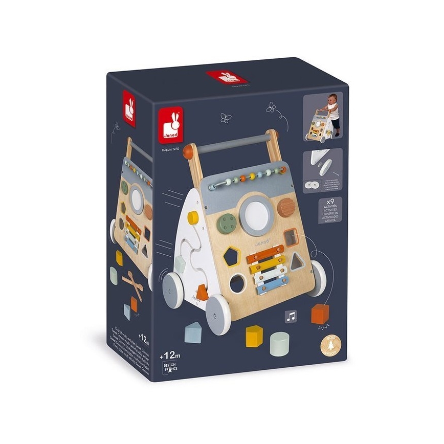 Janod - Loopwagen met activiteiten SWEET COCOON