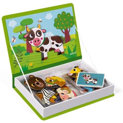 Janod - Magnetische interactieve set MAGNETIBOOK dieren