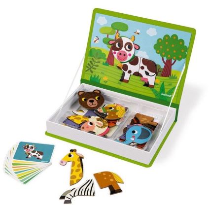 Janod - Magnetische interactieve set MAGNETIBOOK dieren