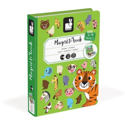 Janod - Magnetische interactieve set MAGNETIBOOK dieren