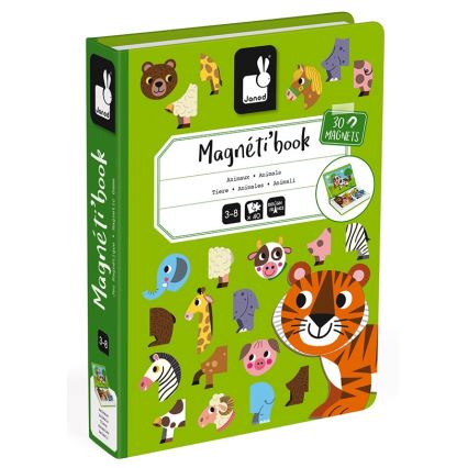 Janod - Magnetische interactieve set MAGNETIBOOK dieren