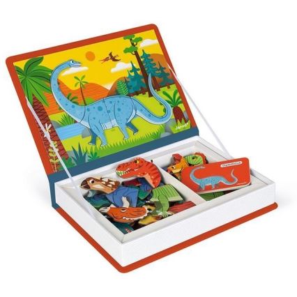 Janod - Magnetische interactieve set MAGNETIBOOK dinosaurussen