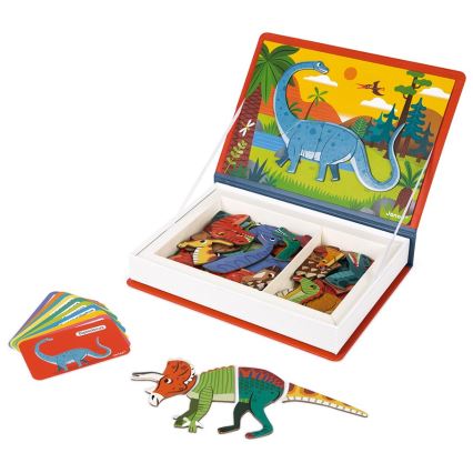 Janod - Magnetische interactieve set MAGNETIBOOK dinosaurussen