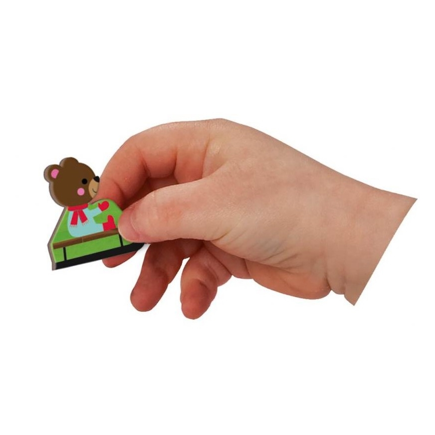 Janod - Magnetische interactieve set MAGNETIBOOK seizoenen van het jaar