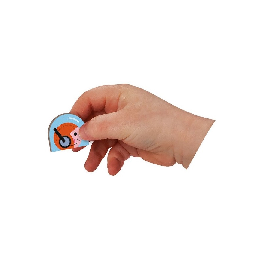 Janod - Magnetische interactieve set MAGNETIBOOK transportmiddelen