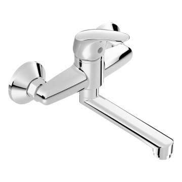 JIKA H3111N70042201 - Wastafelmengkraan TALAS 15,5 cm glanzend chroom