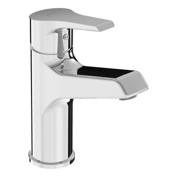 JIKA H3111W10041101 - Wastafelmengkraan CUBE 17,9 cm glanzend chroom
