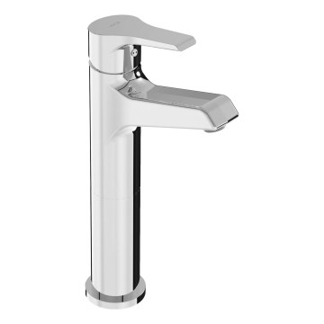 JIKA H3111W80041201 - Wastafelmengkraan CUBE 28,8 cm glanzend chroom