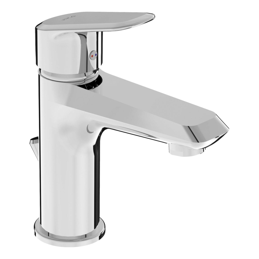 JIKA H3112E10041171 - Kraan voor wastafel + afval zonder overloop TALAS 17,4 cm glanzend chroom