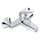 JIKA H3211N70044001 - Badkraan TALAS 13,7 cm glanzend chroom