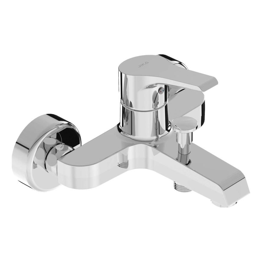 JIKA H3211W70044001 - Badkraan CUBE glanzend chroom