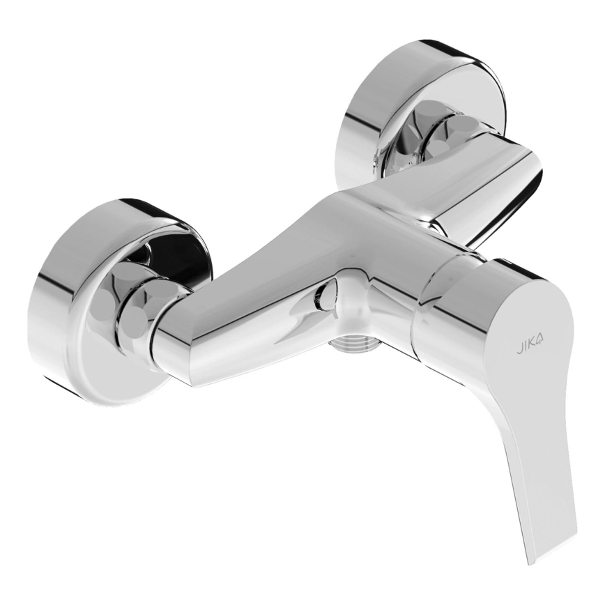 JIKA H3311W70044001 - Douchekraan CUBE glanzend chroom