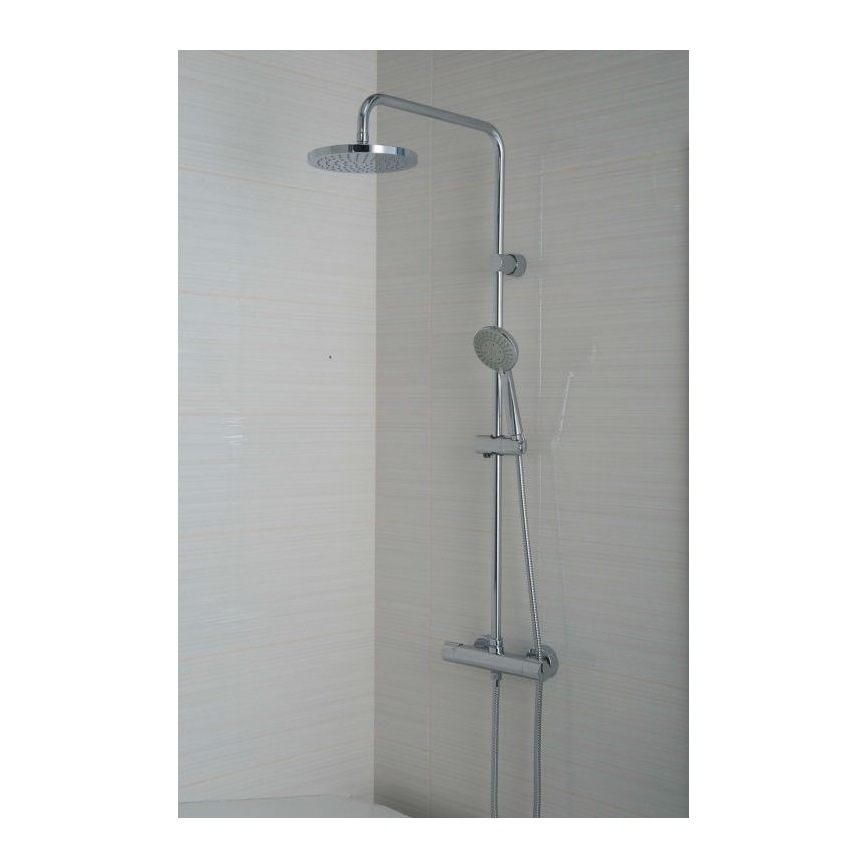 JIKA H3337170045711 - Doucheset met thermostaatkraan MIO glanzend chroom