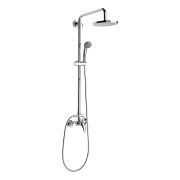 JIKA H3352770040001 - Douche set met kraan LYRA glanzend chroom