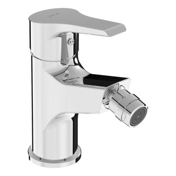 JIKA H3411W10041101 - Bidetkraan CUBE 15,4 cm glanzend chroom