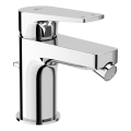 JIKA H3411X10041111 - Bidetkraan + afvoer zonder overloop CUBITO 12,8 cm glanzend chroom