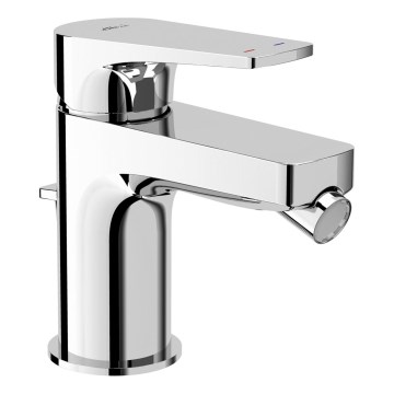 JIKA H3411X10041111 - Bidetkraan + afvoer zonder overloop CUBITO 12,8 cm glanzend chroom