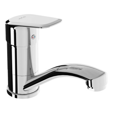 JIKA H3512E10042201 - Kraan voor gootsteen LYRA 14,3 cm glanzend chroom