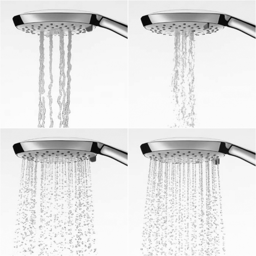 JIKA H3611X30044711 - Handdouche CUBITO glanzend chroom