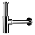 JIKA H3747100040001 - Ronde sifon voor wastafel MIO glanzend chroom