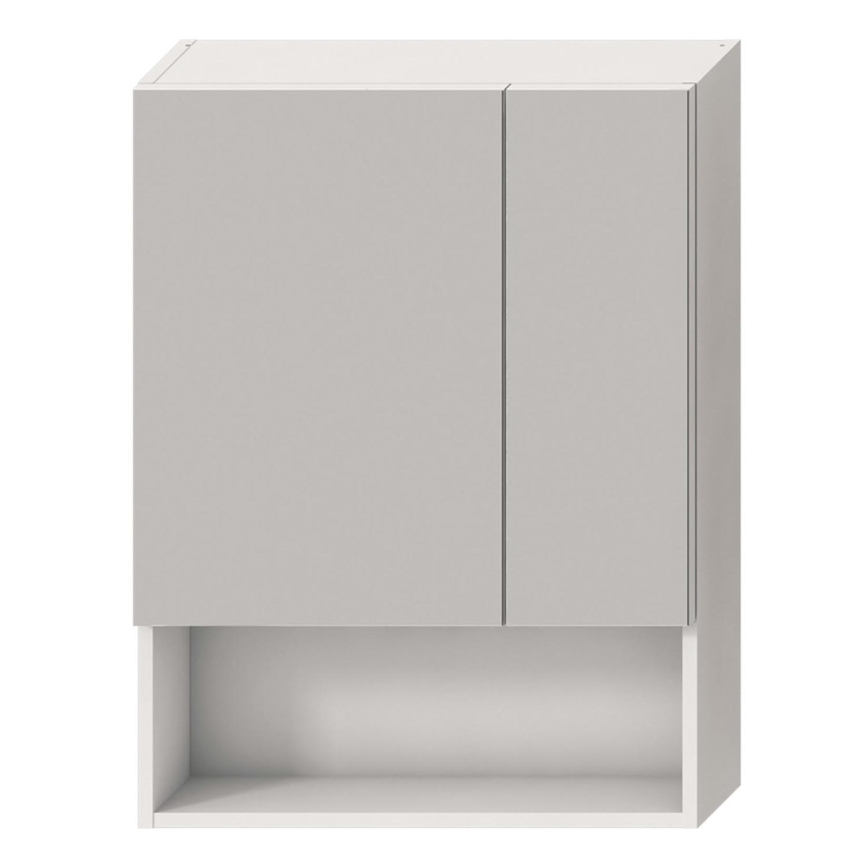 JIKA H4532410383041 - Spiegelkast met plank LYRA 80x60 cm wit