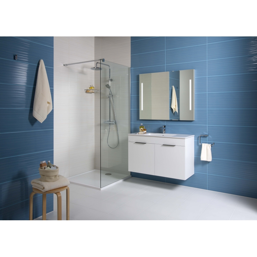 JIKA H4536011763001 - Badkamerkast met een kom CUBE 60,7x65 cm wit