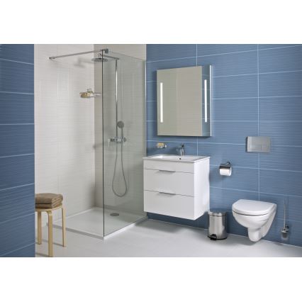 JIKA H4536021763001 - Badkamerkast met een kom CUBE 60,7x65 cm wit