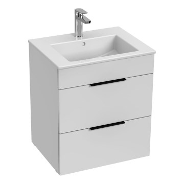 JIKA H4536121763001 - Badkamerkast met een kom CUBE 60,7x55 cm wit