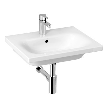 JIKA H8127120001041 - Hangend wastafel MIO 55x45 cm keramiek/wit