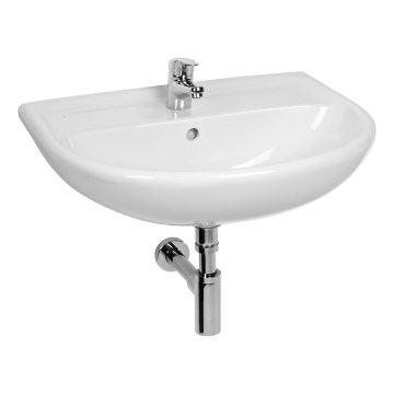 JIKA H8143840001041 - Hangend wastafel LYRA 65x52 cm keramiek/wit