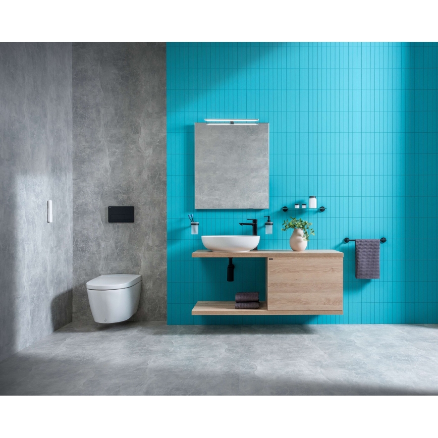 JIKA H8183640001121 - Aanrecht wastafel ASTRA 52x40 cm keramiek/wit