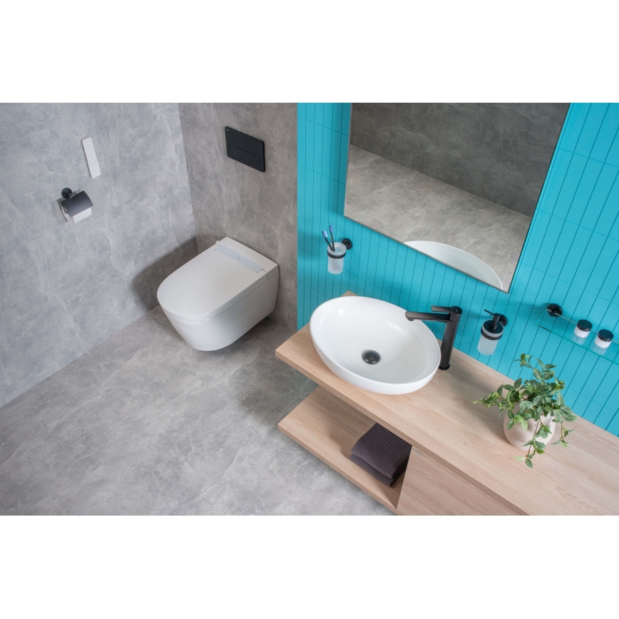 JIKA H8183640001121 - Aanrecht wastafel ASTRA 52x40 cm keramiek/wit