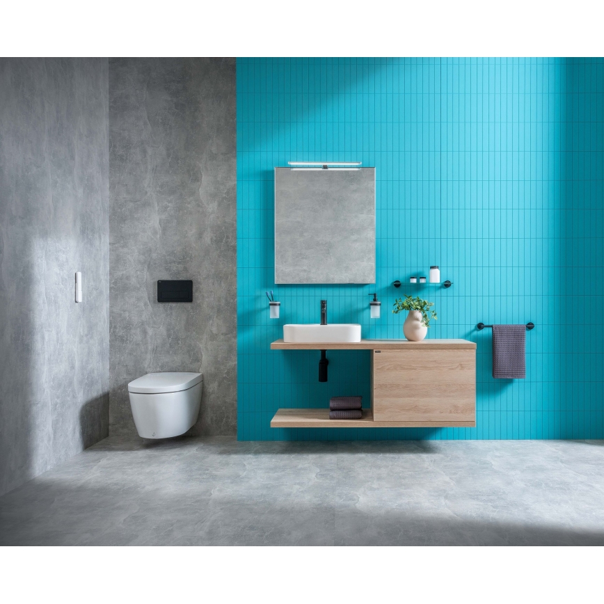 JIKA H8183660001121 - Aanrecht wastafel ASTRA 53x31 cm keramiek/wit