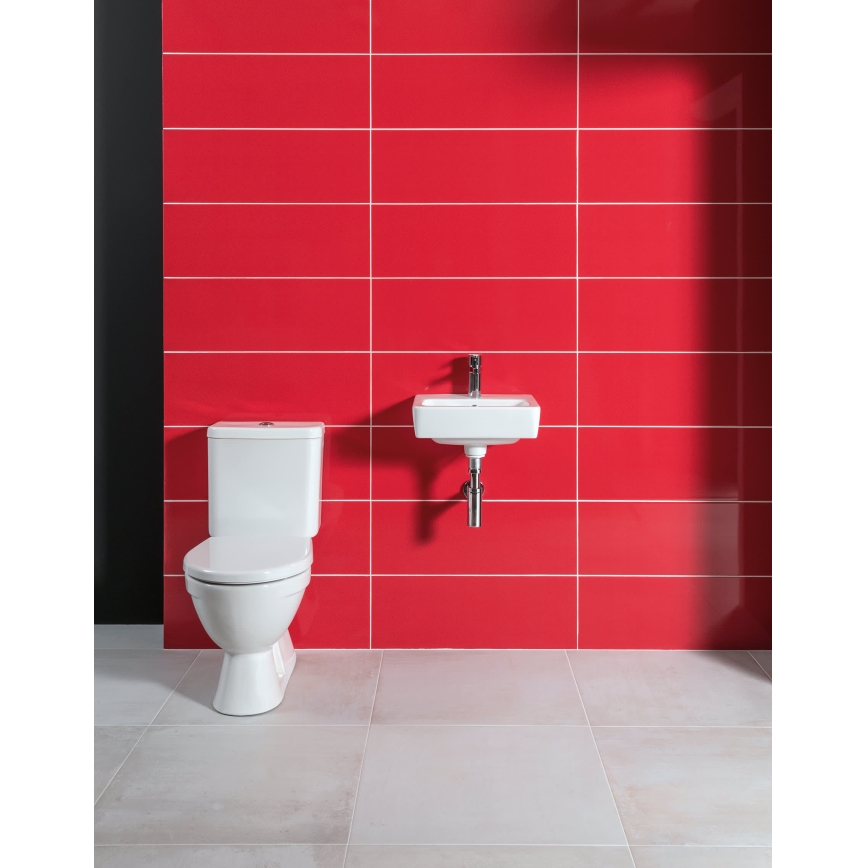 JIKA H8263860002413 - Toilet met gesloten voorziening LYRA keramiek/wit