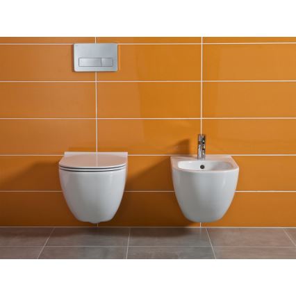 JIKA H8317121003021 - Wandhangend bidet MIO keramiek/parelmoer wit