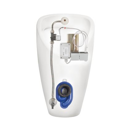 JIKA H8430700004901 - Urinoir met sensor GOLEM 230V interne inlaat, achterste afvoer keramiek/wit