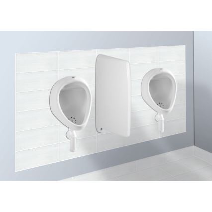 JIKA H8441000004401 - Urinoir KORINT externe inlaat, bodemafval keramiek/wit