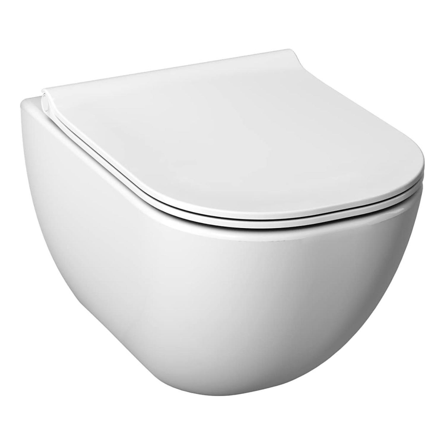 JIKA H8667140000001 -  Hangend toilet MIO keramiek/wit + toiletzitting SoftClose MIO duroplast/wit