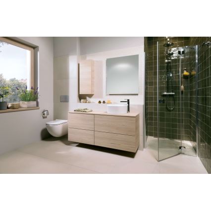 JIKA H8667180000001 - Hangend toilet MIO keramiek/wit + Toiletzitting SoftClose MIO duroplast/wit