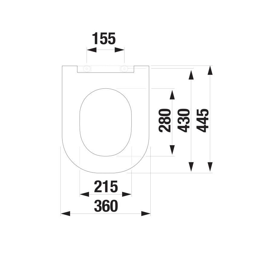 JIKA H8917167570631 - Wc-bril SoftClose MIO duroplast/wit