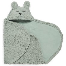 Jollein - Inbakerdeken fleece Bunny 100x105 cm Ash Green