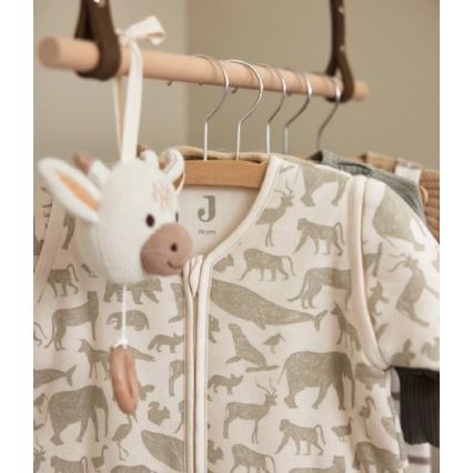 Jollein - Slaapzak 2in1 6-18 maanden 3 TOG Animals Olive Green