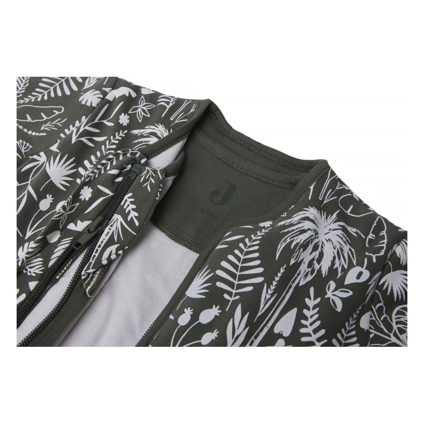 Jollein - Slaapzak 2in1 6-18 maanden 3 TOG Botanical Leaf Green