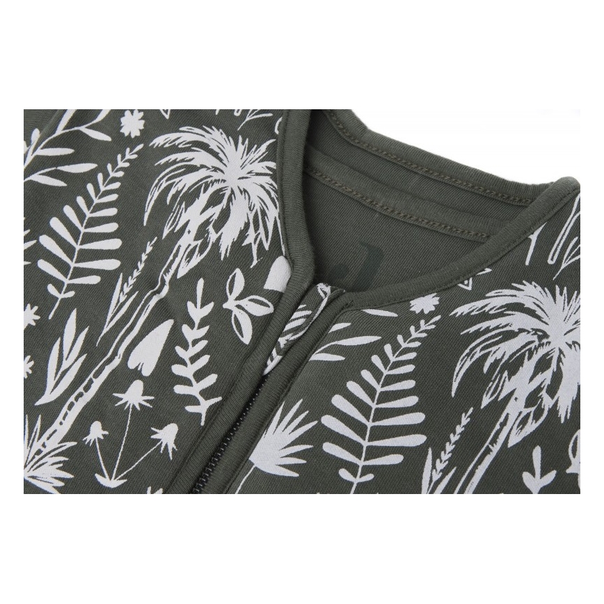 Jollein - Slaapzak 2in1 6-18 maanden 3 TOG Botanical Leaf Green
