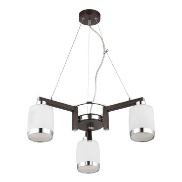 Jupiter 1058 LN3 - Hanglamp met vaste pendel LINEA 3xE27/60W/230V