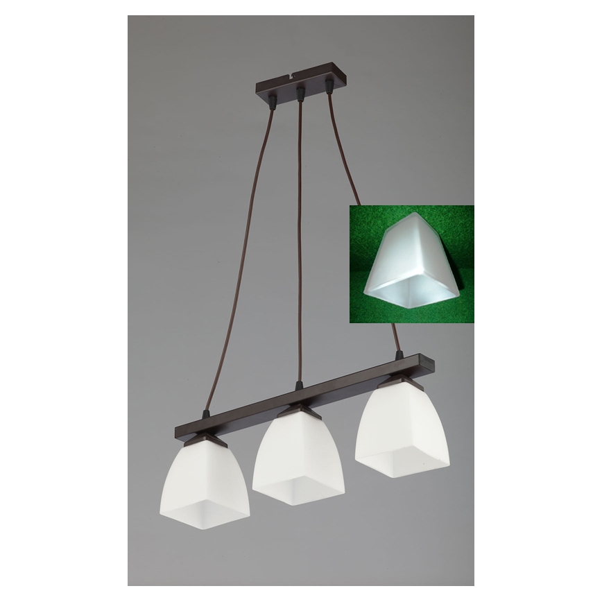 Jupiter 1111 - AB3 - Hanglamp ALBA 3xE27/60W/230V