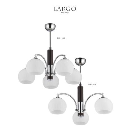 Jupiter 1134 - LO 3 - Hanglamp LARGO 3xE27/60W/230V